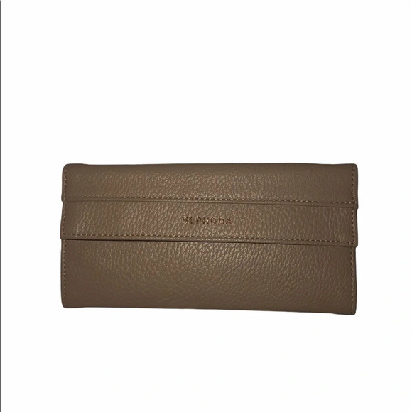 New Sephora Gray Makeup Brush Wallet - Picture 1 of 5